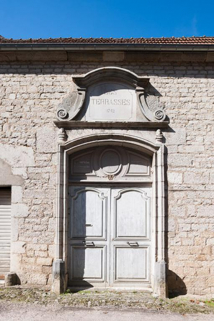 Porte du 6 rue du Bourg © Région Bourgogne-Franche-Comté, Inventaire du patrimoine