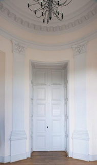 Vestibule précédant la grande salle de l'étage © Région Bourgogne-Franche-Comté, Inventaire du patrimoine