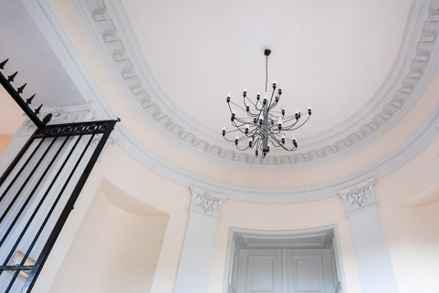 Plafond du vestibule © Région Bourgogne-Franche-Comté, Inventaire du patrimoine