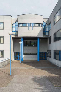 Détail de la façade sud-est, entrée postérieure. © Région Bourgogne-Franche-Comté, Inventaire du patrimoine