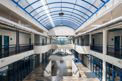 Vue intérieure vers le nord-ouest. © Région Bourgogne-Franche-Comté, Inventaire du patrimoine