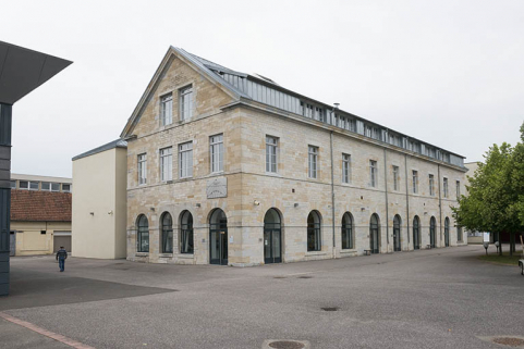 Angle sud-est de l'externat. © Région Bourgogne-Franche-Comté, Inventaire du patrimoine