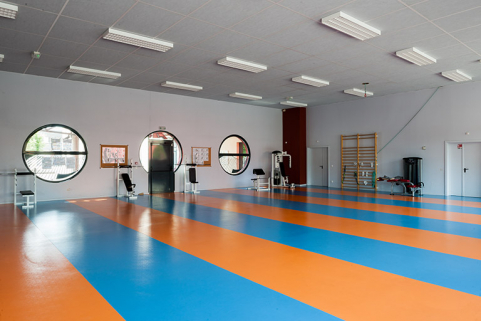 Gymnase. © Région Bourgogne-Franche-Comté, Inventaire du patrimoine