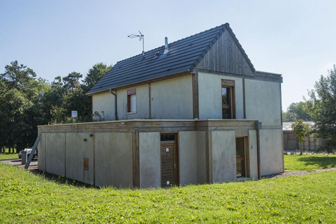 Angle nord-ouest de la maison verte. © Région Bourgogne-Franche-Comté, Inventaire du patrimoine