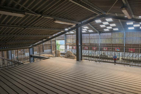 Plate forme pédagogique du bâtiment de production laitière. © Région Bourgogne-Franche-Comté, Inventaire du patrimoine