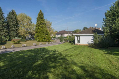 Pignon sud du pavillon de logement. © Région Bourgogne-Franche-Comté, Inventaire du patrimoine