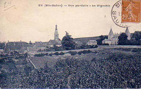 Vue ouest sur une carte postale ancienne © Archives départementales de la Haute-Saône Vue ouest sur une carte postale ancienne © Archives départementales de la Haute-Saône