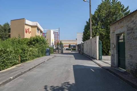L'entrée du lycée. © Région Bourgogne-Franche-Comté, Inventaire du patrimoine