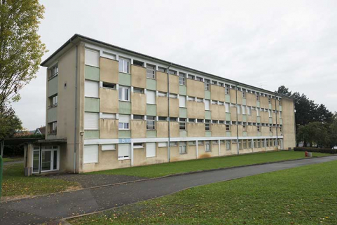 Angle sud-est et façade est de l'internat de garçons sud-ouest. © Région Bourgogne-Franche-Comté, Inventaire du patrimoine
