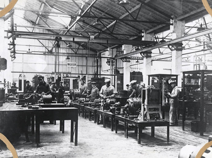 Atelier des moteurs électriques. © Région Bourgogne-Franche-Comté, Inventaire du patrimoine Atelier des moteurs électriques. © Région Bourgogne-Franche-Comté, Inventaire du patrimoine
