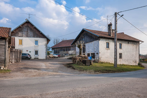 Vue d'ensemble, depuis le nord. © Région Bourgogne-Franche-Comté, Inventaire du patrimoine