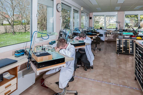 Intérieur de l'atelier. © Région Bourgogne-Franche-Comté, Inventaire du patrimoine