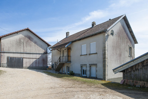 Atelier de fabrication et logement, côté cour. © Région Bourgogne-Franche-Comté, Inventaire du patrimoine