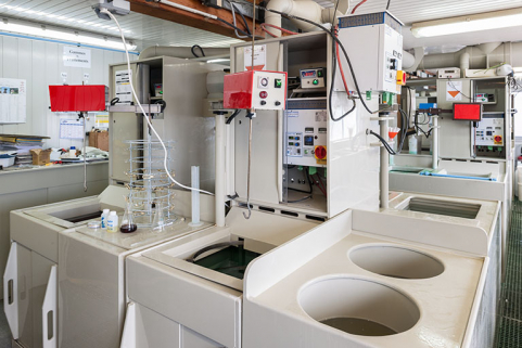 Usine : atelier de galvanoplastie. © Région Bourgogne-Franche-Comté, Inventaire du patrimoine