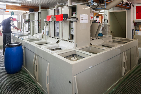 Usine : atelier de galvanoplastie (installations de l'îlot central depuis l'angle nord). © Région Bourgogne-Franche-Comté, Inventaire du patrimoine