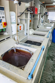Usine : atelier de galvanoplastie (installations de l'îlot central depuis l'angle est). © Région Bourgogne-Franche-Comté, Inventaire du patrimoine