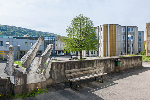 Face postérieure de l'oeuvre de Jean Gilles. © Région Bourgogne-Franche-Comté, Inventaire du patrimoine