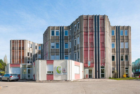 Bâtiment de restauration et d'internat, infirmerie. © Région Bourgogne-Franche-Comté, Inventaire du patrimoine