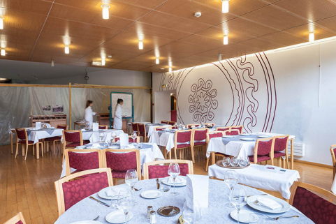 Salle du restaurant d'application. © Région Bourgogne-Franche-Comté, Inventaire du patrimoine