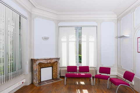 Ancien salon. © Région Bourgogne-Franche-Comté, Inventaire du patrimoine Ancien salon. © Région Bourgogne-Franche-Comté, Inventaire du patrimoine