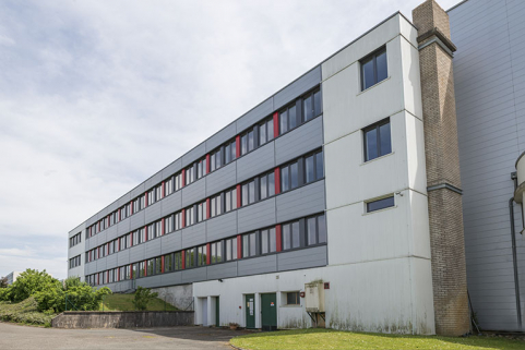 Façade postérieure nord de l'externat nord. © Région Bourgogne-Franche-Comté, Inventaire du patrimoine