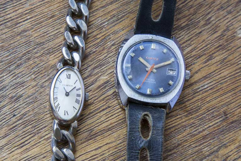 Deux montres Cortex. © Région Bourgogne-Franche-Comté, Inventaire du patrimoine