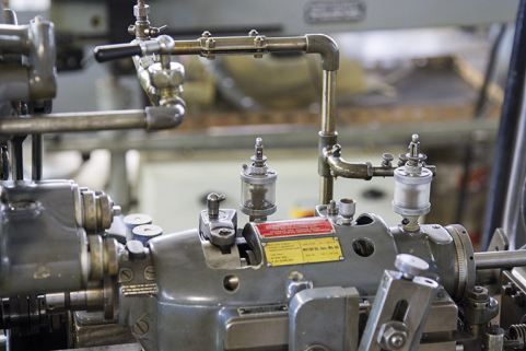 Le système de lubrification. © Région Bourgogne-Franche-Comté, Inventaire du patrimoine