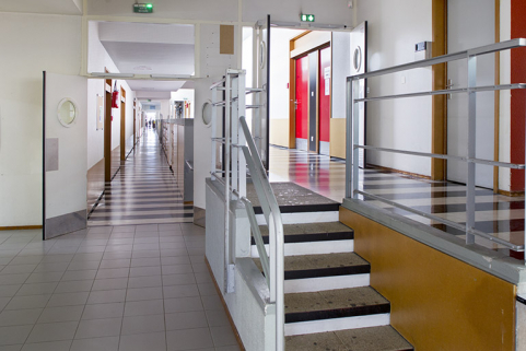 Détail de circulation intérieure.  © Région Bourgogne-Franche-Comté, Inventaire du patrimoine