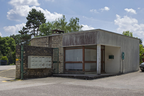 Loge d'entrée vue du nord-ouest. © Région Bourgogne-Franche-Comté, Inventaire du patrimoine