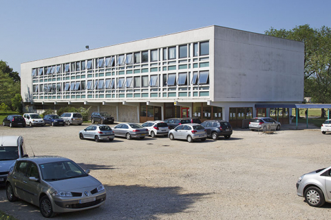 Angle nord-est de l'externat. © Région Bourgogne-Franche-Comté, Inventaire du patrimoine