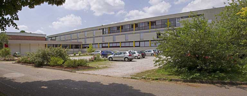 Façade orientale du bâtiment d'internat de garçons et d'externat. © Région Bourgogne-Franche-Comté, Inventaire du patrimoine