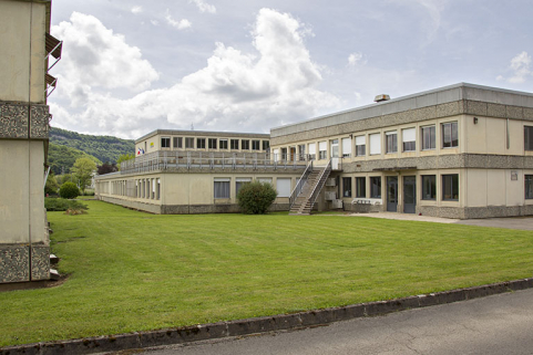 Vues du nord-est à côté des logements, la restauration et l'administration. © Région Bourgogne-Franche-Comté, Inventaire du patrimoine