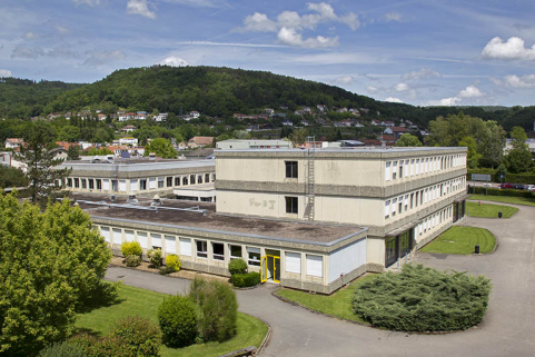 Angle sud de l'externat, vu de l'internat. © Région Bourgogne-Franche-Comté, Inventaire du patrimoine