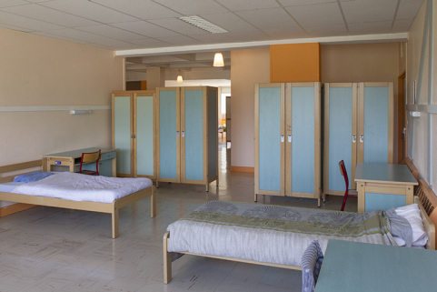 Chambrée d'internat.  © Région Bourgogne-Franche-Comté, Inventaire du patrimoine