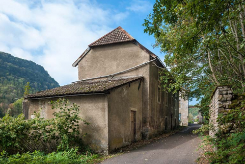 Magasin industriel vu depuis le nord-est. © Région Bourgogne-Franche-Comté, Inventaire du patrimoine