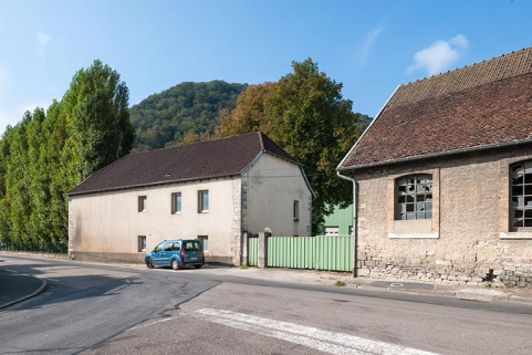 Ancienne conciergerie vue de trois quarts. © Région Bourgogne-Franche-Comté, Inventaire du patrimoine