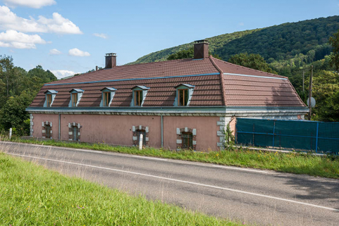 Façade nord du logement. © Région Bourgogne-Franche-Comté, Inventaire du patrimoine