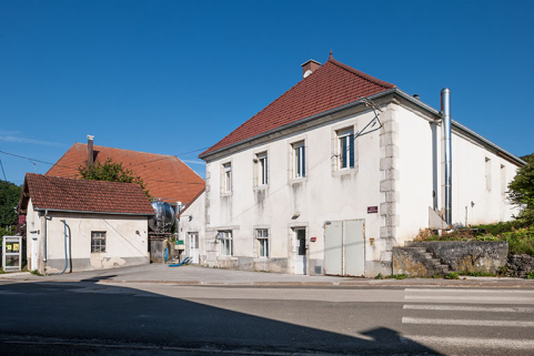 Vue de trois quarts. © Région Bourgogne-Franche-Comté, Inventaire du patrimoine