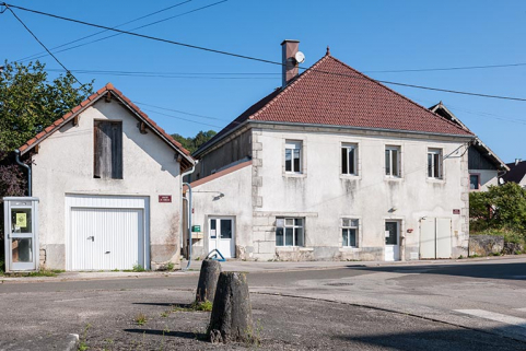 Façade antérieure depuis le sud. © Région Bourgogne-Franche-Comté, Inventaire du patrimoine