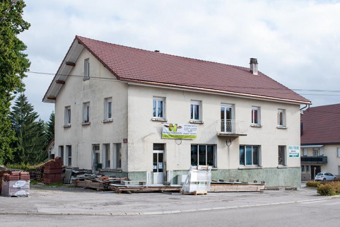Vue de trois quarts gauche. © Région Bourgogne-Franche-Comté, Inventaire du patrimoine