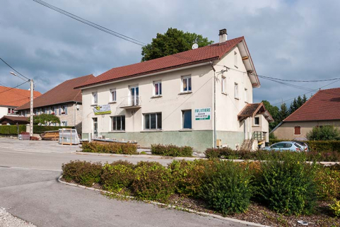 Vue de trois quarts droite. © Région Bourgogne-Franche-Comté, Inventaire du patrimoine