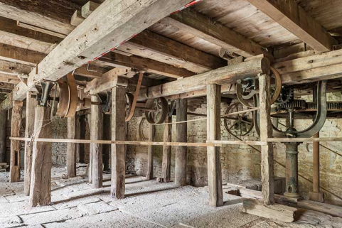 Vue d'ensemble de l'étage de soubassement. © Région Bourgogne-Franche-Comté, Inventaire du patrimoine