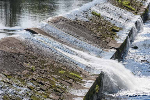 Vue de détail du barrage. © Région Bourgogne-Franche-Comté, Inventaire du patrimoine