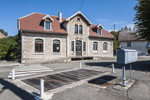 Vue d'ensemble depuis le sud. © Région Bourgogne-Franche-Comté, Inventaire du patrimoine