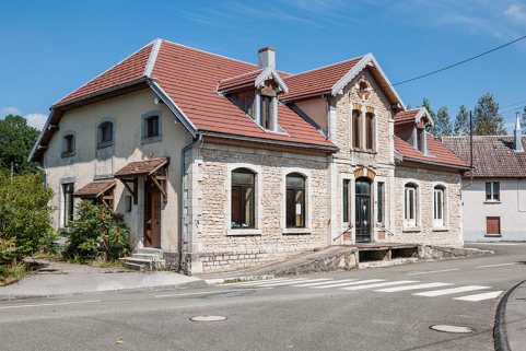 Vue de trois quarts gauche. © Région Bourgogne-Franche-Comté, Inventaire du patrimoine