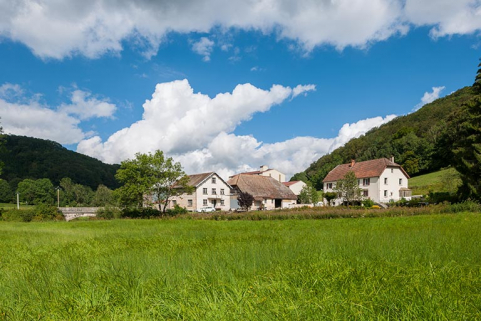 Vue d'ensemble depuis le sud-est. © Région Bourgogne-Franche-Comté, Inventaire du patrimoine