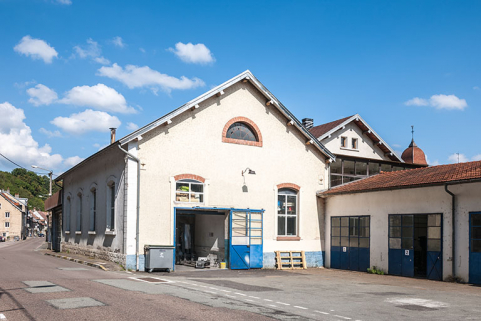 Bâtiment de la machine à vapeur de secours. © Région Bourgogne-Franche-Comté, Inventaire du patrimoine