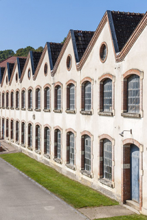 Elévation de la façade est de l'atelier de fabrication. © Région Bourgogne-Franche-Comté, Inventaire du patrimoine