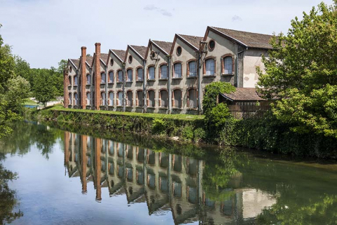 Façade ouest de l'atelier de fabrication. © Région Bourgogne-Franche-Comté, Inventaire du patrimoine