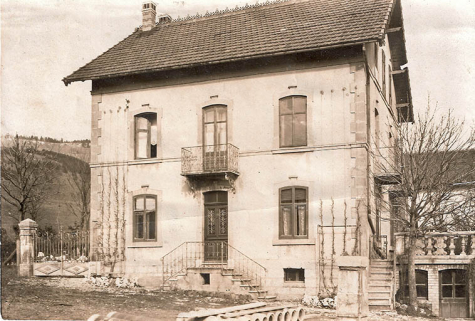 [Façade antérieure de la maison de Charles Dodane rue des Acacias], 1er quart 20e siècle ? © Région Bourgogne-Franche-Comté, Inventaire du patrimoine